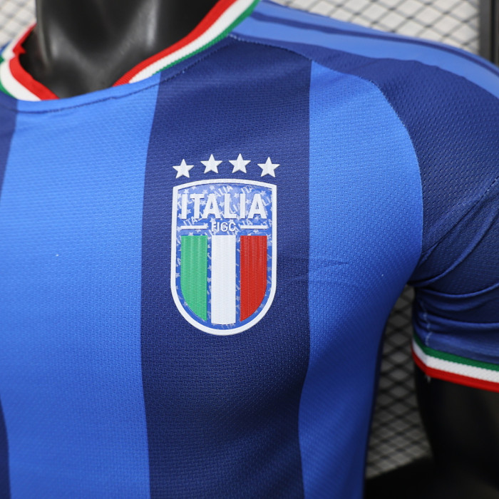 Player Version 2026 Italy Blue Soccer Training Jersey Football Shirt