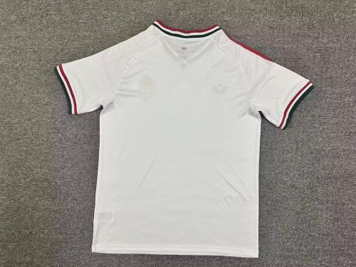 Fan Version Hungary 2026 Away White Soccer Jersey Football Shirt