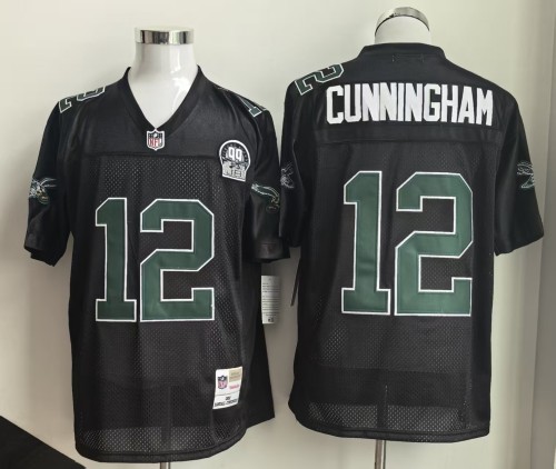 Philadelphia Eagles 12 CUNNINGHAM NFL Jersey Football Shirt