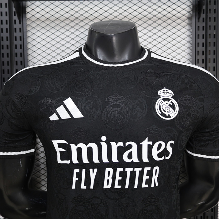 Player Version 2026-2027 Real Madrid Black Special Edition Soccer Jersey Real Football Shirt