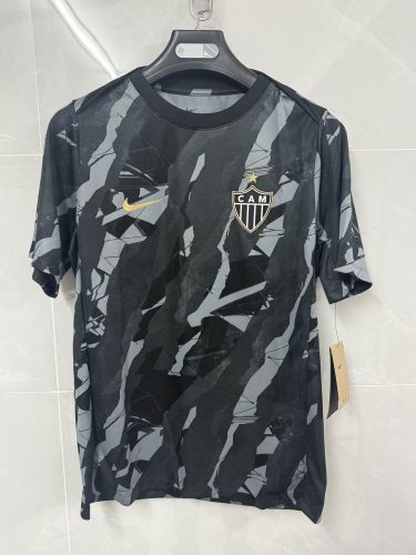 Fan Version 2026-2027 Atletico Mineiro Black/Grey Soccer Jersey Football Shirt