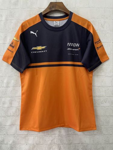 2026 Maclaren Black/Orange Shirt Racing Jersey