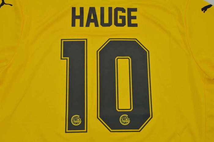 Fan Version 2026-2027 FK Bodø/Glimt HAUGE 10 Home Soccer Jersey Football Shirt