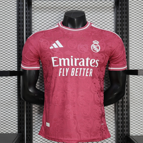 Player Version 2026-2027 Real Madrid Dark Red Soccer Training Jersey Real Football Shirt