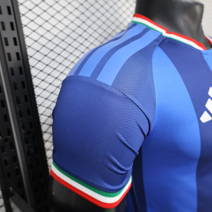 Player Version 2026 Italy Blue Soccer Training Jersey Football Shirt