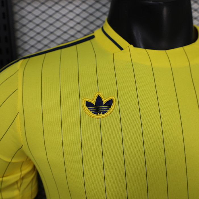 Fan Version 2025-2026 Al Nassr Yellow Icon Soccer Jersey Riyadh Victory Football Shirt