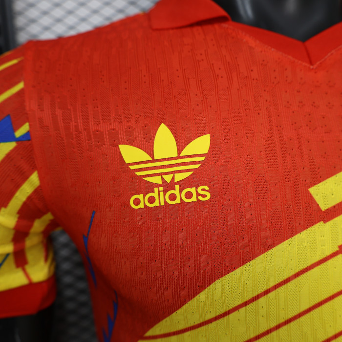 Player Version 2026 Spain Red/Yellow/Blue Soccer Jersey España Camisetas de Futbol