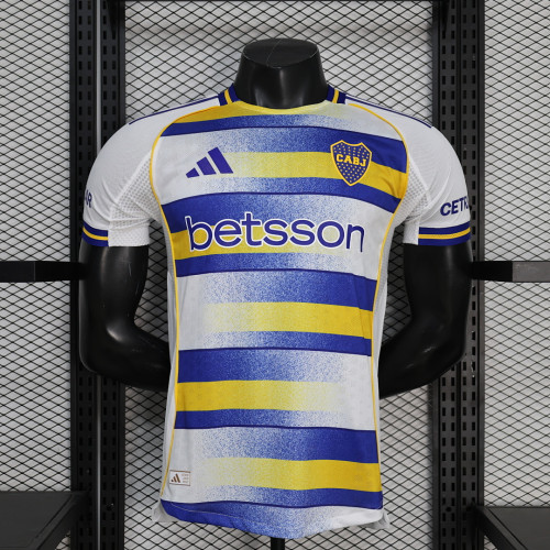 Player Version 2025-2026 Boca Juniors Third Away Soccer Jersey Football Shirt