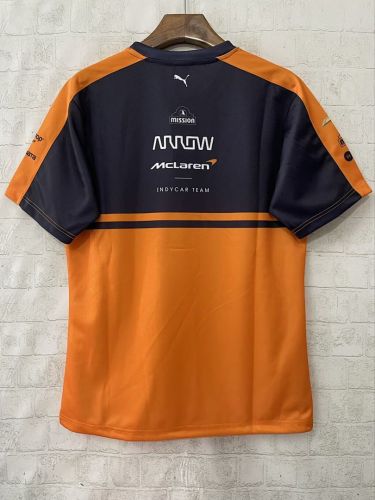 2026 Maclaren Black/Orange Shirt Racing Jersey