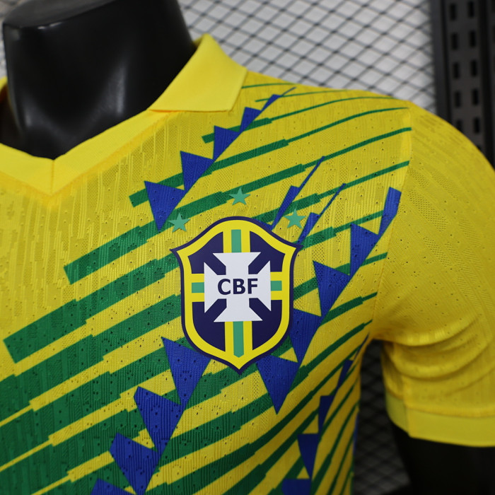 Player Version 2026 Brazil Yellow/Green Special Edition Soccer Jersey Brasil Camisetas de Futbol