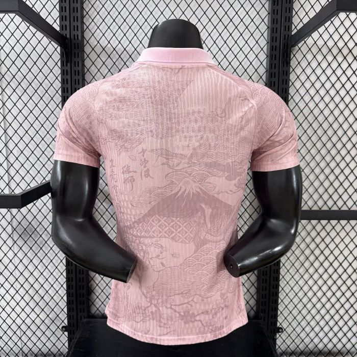 Player Version 2026 Japan Pink Soccer Jersey Football Shirt