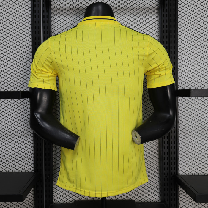 Fan Version 2025-2026 Al Nassr Yellow Icon Soccer Jersey Riyadh Victory Football Shirt
