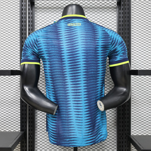 Player Version 2026 Colombia Away Blue Soccer Jersey Camisetas de Futbol