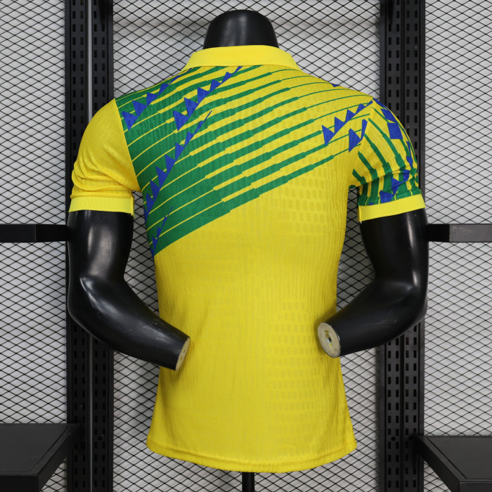 Player Version 2026 Brazil Yellow/Green Special Edition Soccer Jersey Brasil Camisetas de Futbol