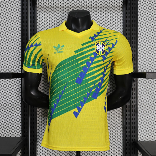 Player Version 2026 Brazil Yellow/Green Special Edition Soccer Jersey Brasil Camisetas de Futbol