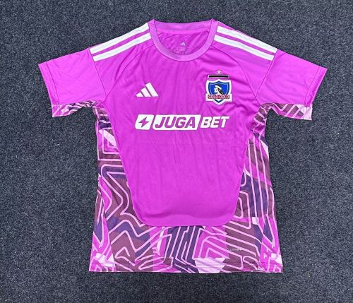 Fan Version 2026-2027 Colo-Colo Purple Goalkeeper Soccer Jersey Football Shirt