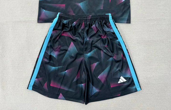 Fan Version 2026 Argentina Black Goalkeeper Soccer Shorts Football Shorts