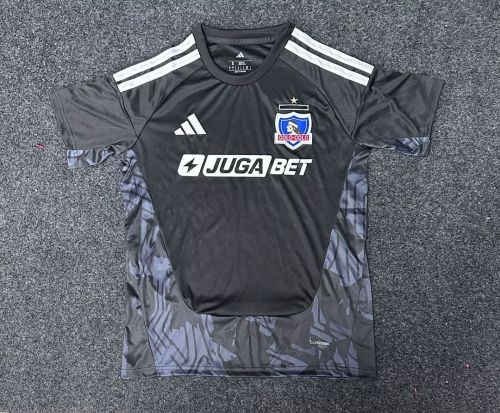 Fan Version 2026-2027 Colo-Colo Black Goalkeeper Soccer Jersey Football Shirt