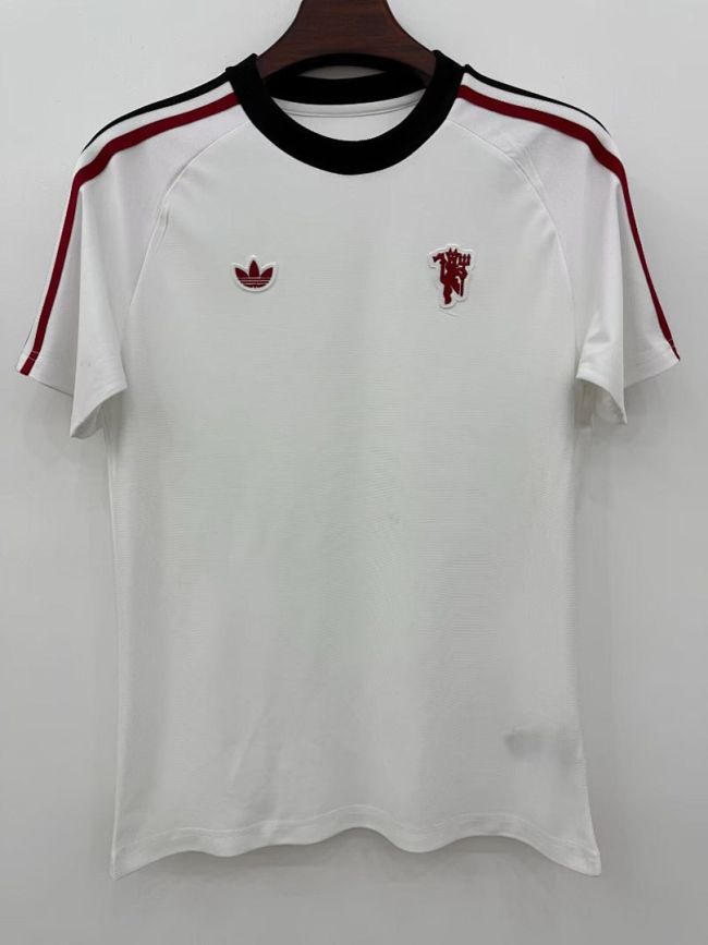Fan Version 2026-2027 Manchester United White Original Soccer Jersey Football Shirt