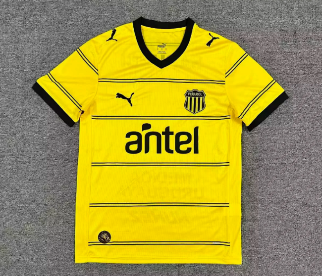 Fan Version 2026-2027 Club Atlético Peñarol Away Yellow Soccer Jersey Penarol Football Shirt