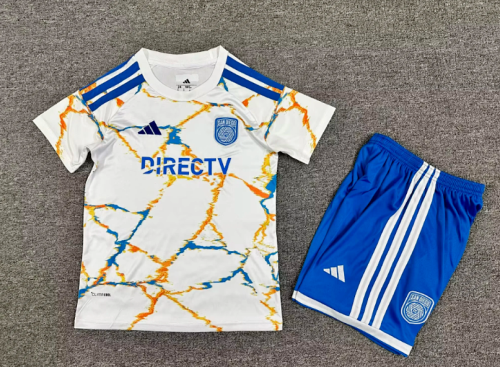 Youth Uniform Kids Kit 2026-2027 San Diego Away Soccer Jersey Shorts Horona Child Football Set