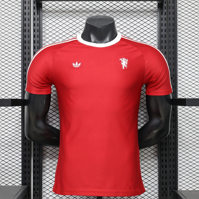 Player Version 2026-2027 Manchester United Red Casual Soccer Jersey Man United Football Shirt