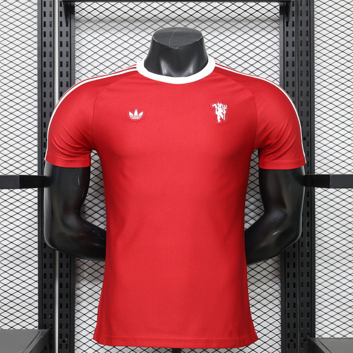 Player Version 2026-2027 Manchester United Red Casual Soccer Jersey Man United Football Shirt
