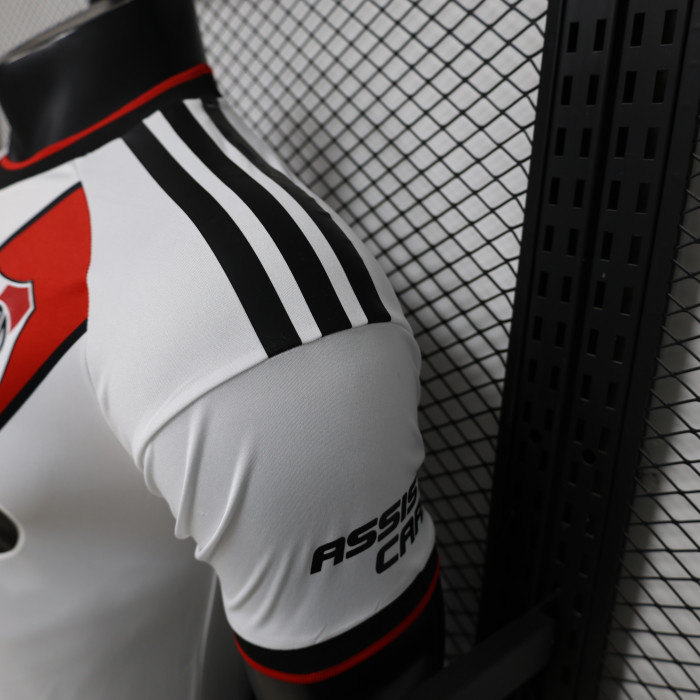 with Sponor Logo Player Version 2026-2027 River Plate Home Soccer Jersey Football Shirt
