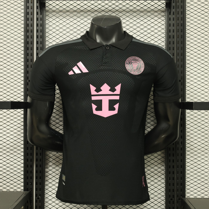 Player Version 2026-2027 Inter Miami Away Black Soccer Jersey Football Shirt