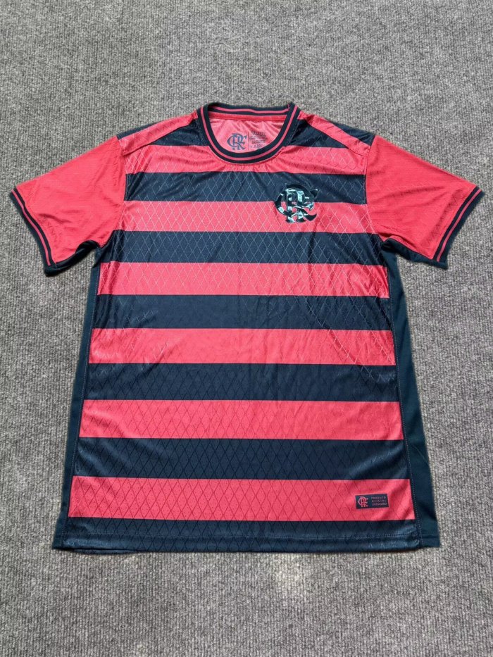 Fan Version 2026-2027 Flamengo Red/Black Soccer Training Jersey Football Shirt