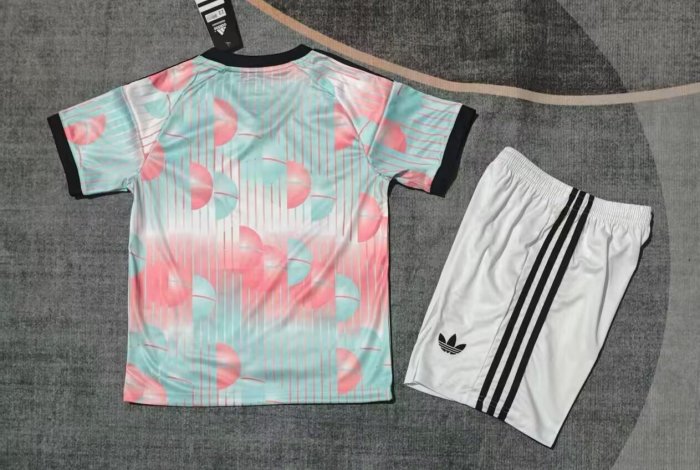 with White Shorts Youth Uniform Kids Kit 2026 BEL Away Soccer Jersey Shorts Child Football Set