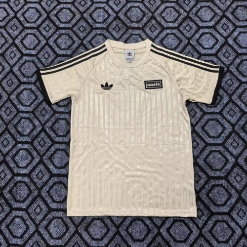 Fan Version 2026-2027 AD Oasis 25 Beige Soccer Jersey Football Shirt