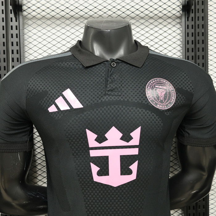Player Version 2026-2027 Inter Miami Away Black Soccer Jersey Football Shirt