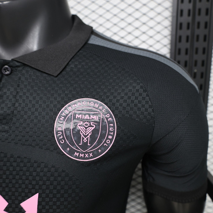 Player Version 2026-2027 Inter Miami Away Black Soccer Jersey Football Shirt