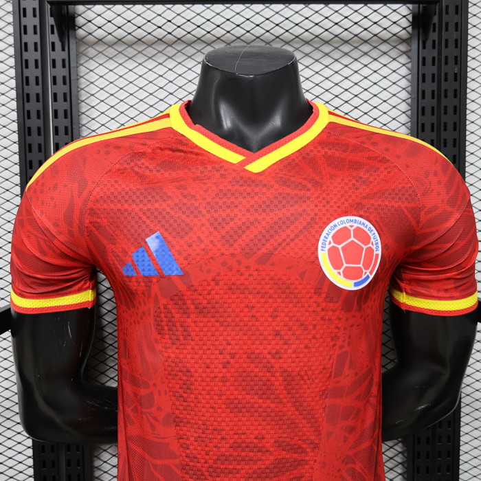 Player Version 2026 Colombia Red Special Edition Soccer Jersey Camisetas de Futbol
