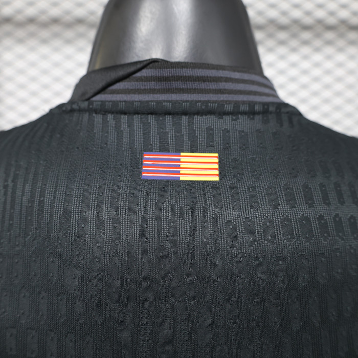 Barca Camisetas de Futbol Player Version 2026-2027 Barcelona Black Special Edition Soccer Jersey