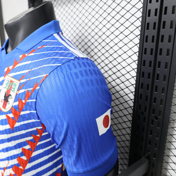 Player Version 2026 Japan Blue/White Soccer Jersey Football Shirt