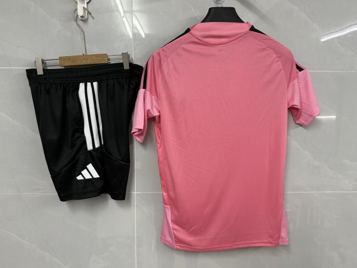 Adult Uniform 2026-2027 Inter Miami Pink Soccer Training Jersey and Shorts Football Kits