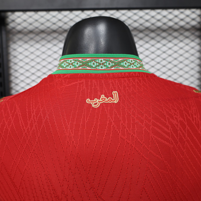 Player Version 2026 Morocco Home Soccer Jersey Football Shirt