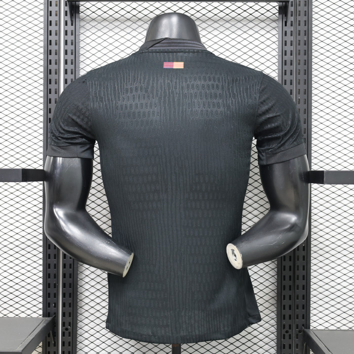 Barca Camisetas de Futbol Player Version 2026-2027 Barcelona Black Special Edition Soccer Jersey