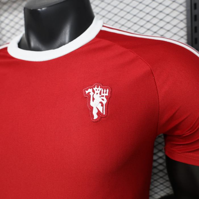 Player Version 2026-2027 Manchester United Red Casual Soccer Jersey Man United Football Shirt