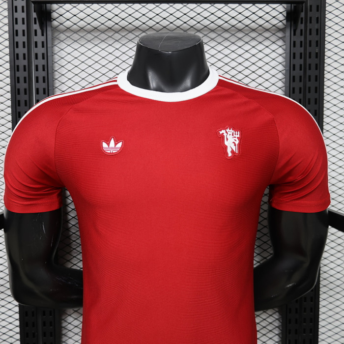 Player Version 2026-2027 Manchester United Red Casual Soccer Jersey Man United Football Shirt