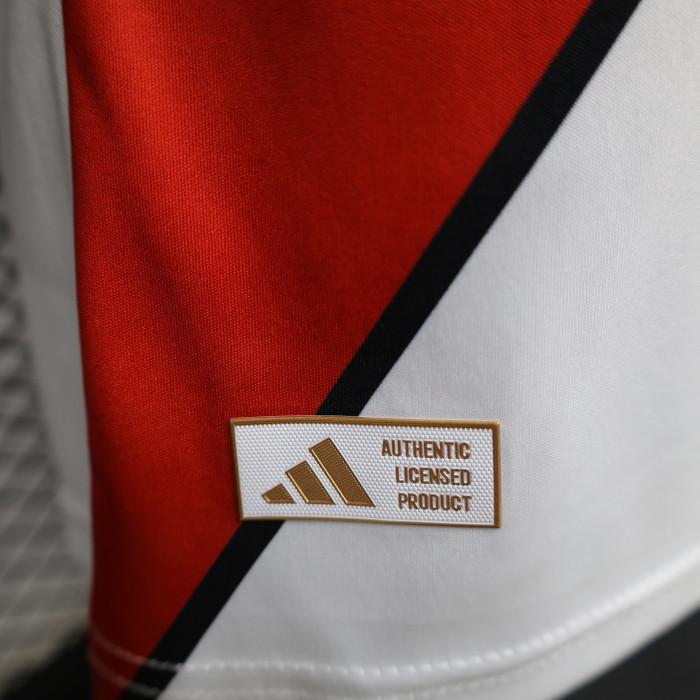 with Sponor Logo Player Version 2026-2027 River Plate Home Soccer Jersey Football Shirt