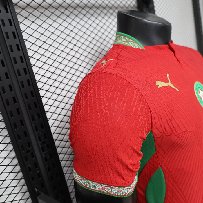 Player Version 2026 Morocco Home Soccer Jersey Football Shirt