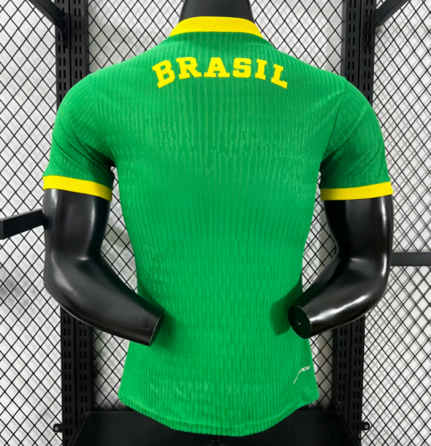 Player Version 2026 Brazil Green Soccer Jersey Brasil Camisetas de Futbol
