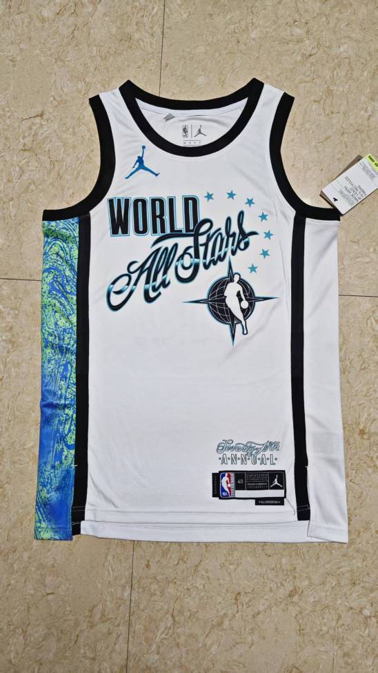 World All Stars AVDIJA 8 NBA Jersey Basketball Shirt