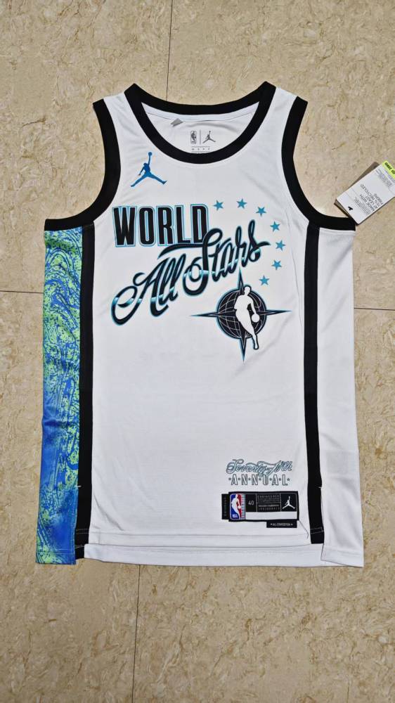 World All Stars AVDIJA 8 NBA Jersey Basketball Shirt