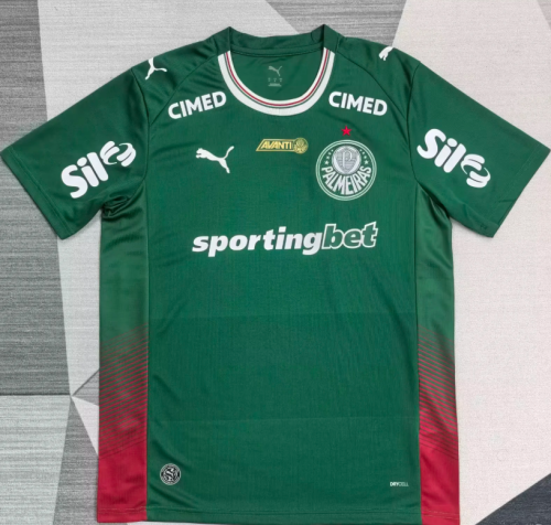with All Sponor Logos Fan Version 2026-2027 Palmeiras Home Soccer Jersey Football Shirt