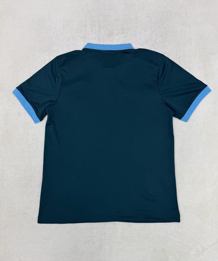 Fan Version 2026 Brazil Green/Blue Soccer Polo Brasil Camisetas de Futbol