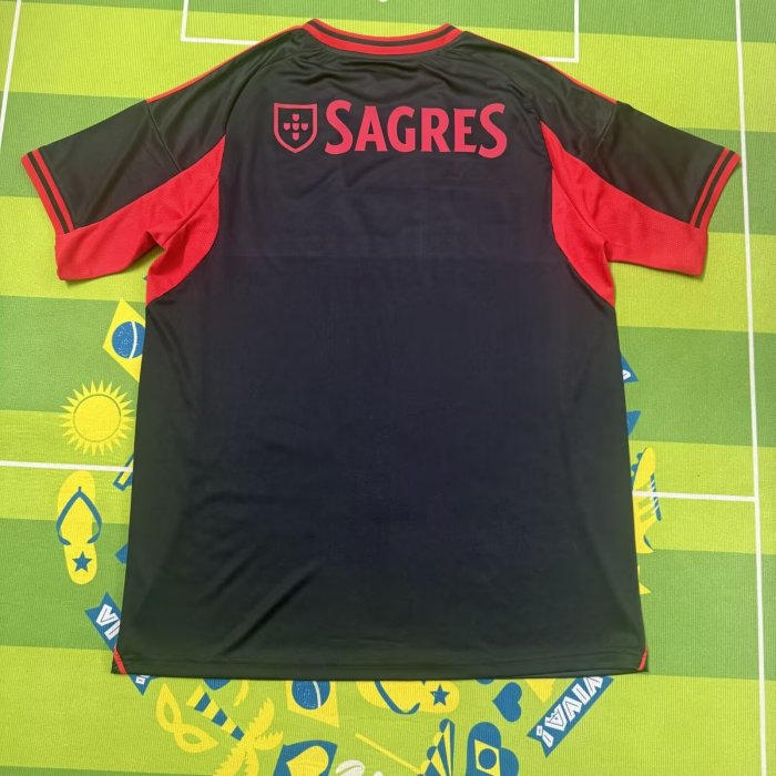 Fan Version 2026-2027 Benfica Black/Red Soccer Jersey Football Shirt